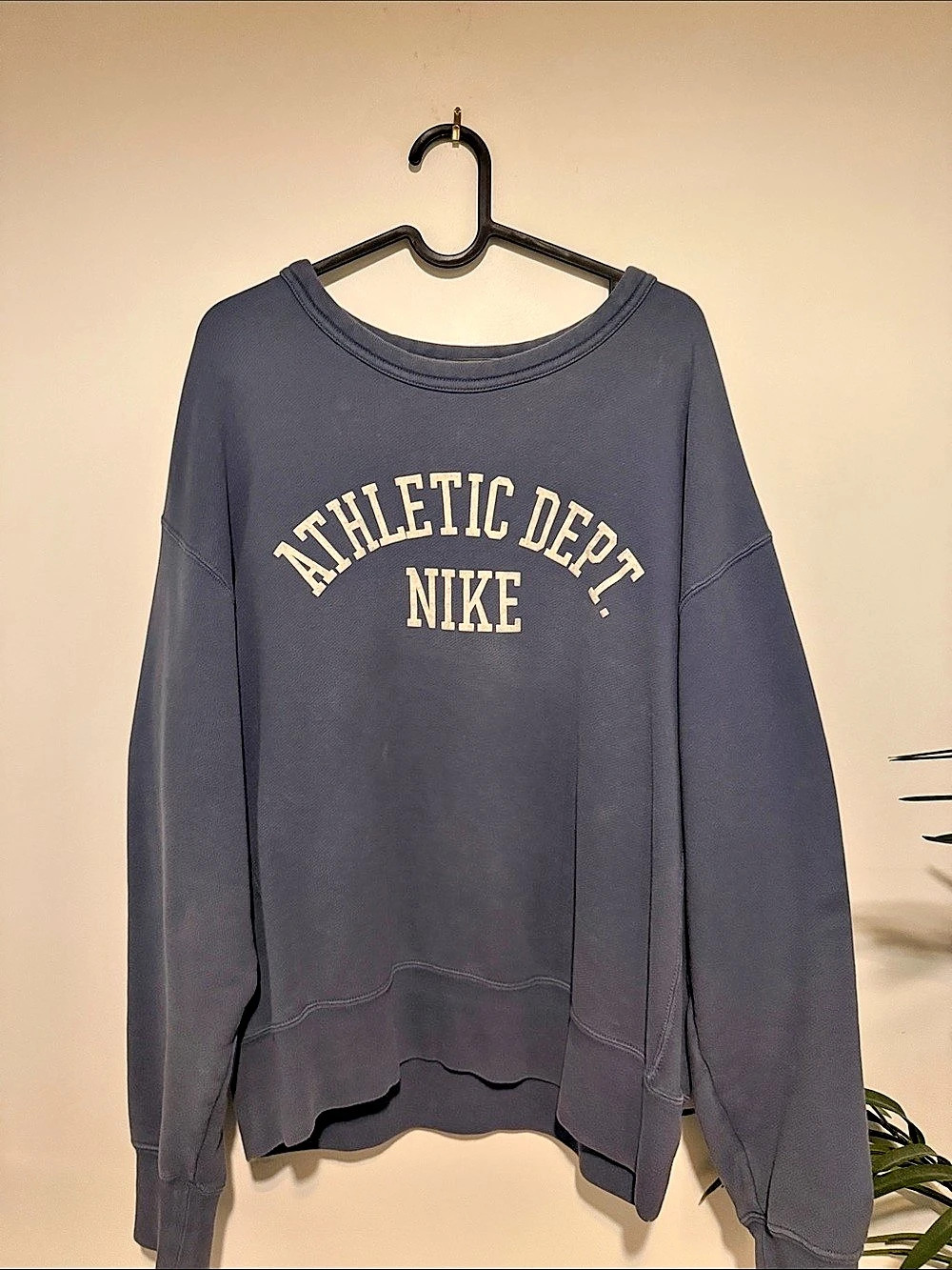 Nike Sportswear Athletic Dept Crewneck Sweatshirt Blue Medium